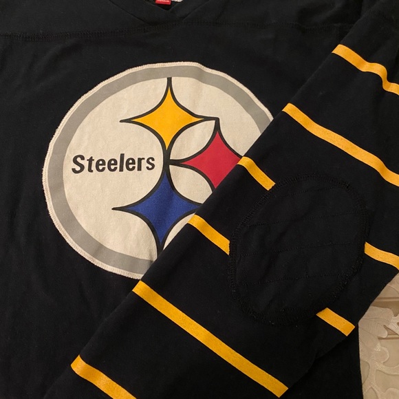 🏈Mitchell & Ness Pittsburgh Steelers women’s top - Picture 3 of 6